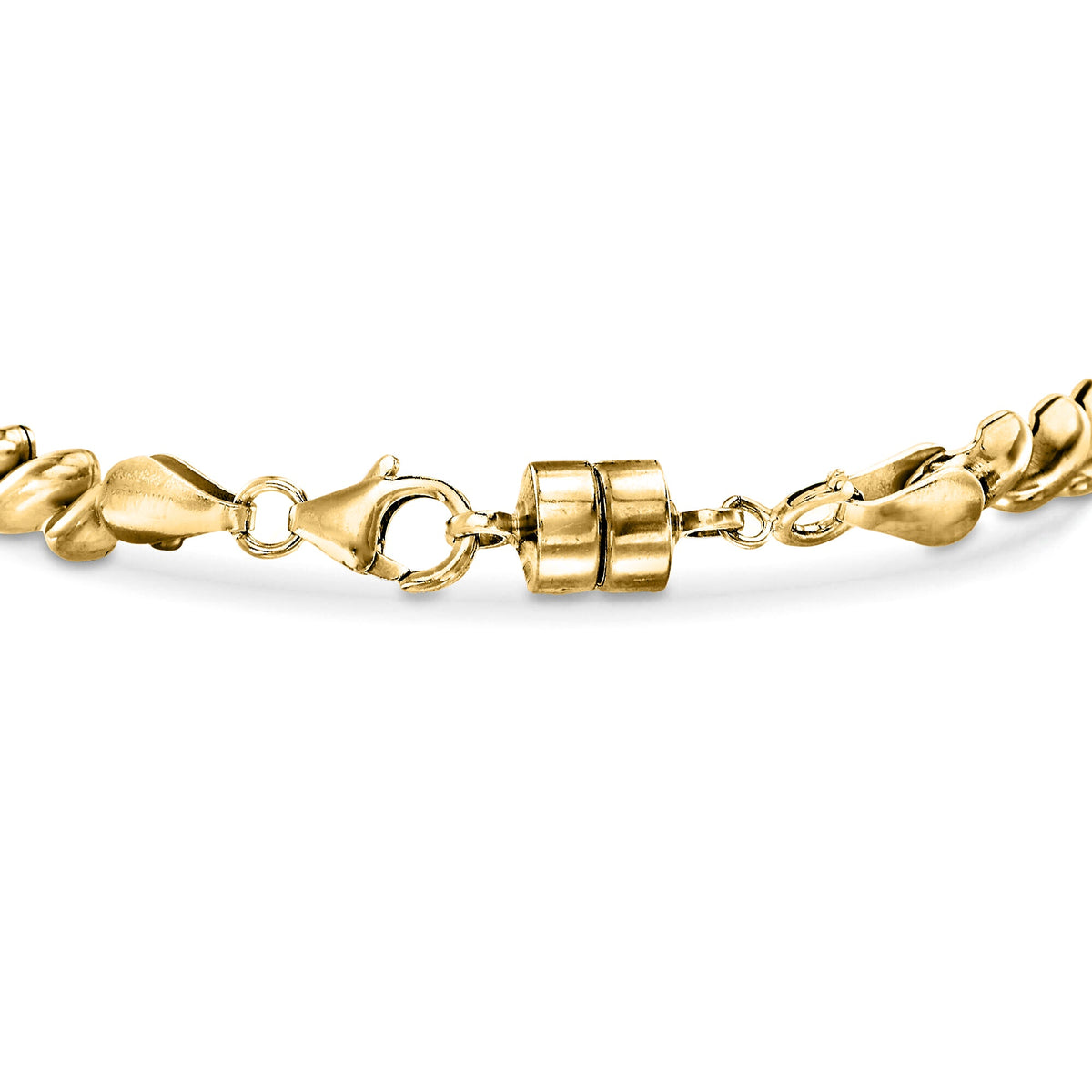 Italian 18kt Gold Over Sterling Magnetic Clasp Converter