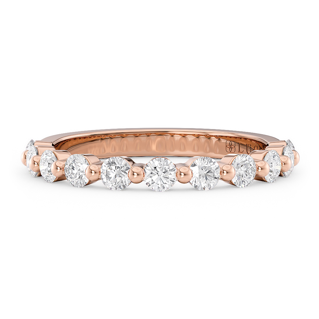 Chiesa Floating Shared Prong Diamond Band