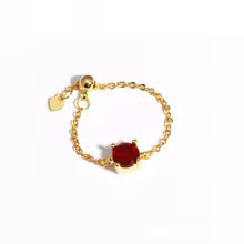 Oval Colored Stone Ring
