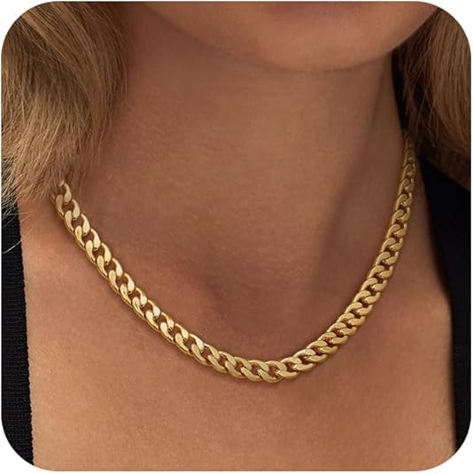 Elegant Chunky Cuban Necklace