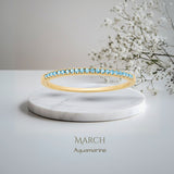 March - Aquamarine