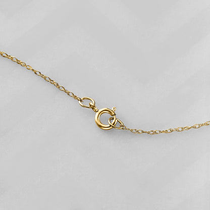 .7mm 14kt Yellow Gold Rope-Chain Necklace