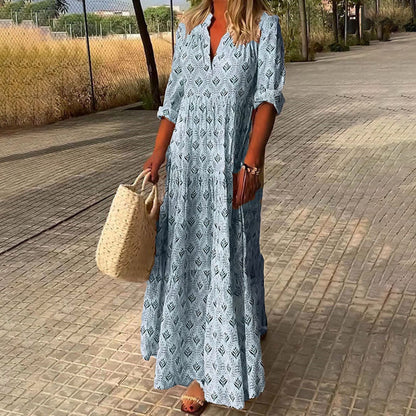 Yvonne - Boho Maxi Dress