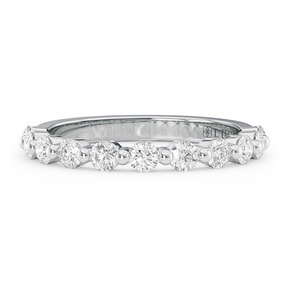 Chiesa Floating Shared Prong Diamond Band