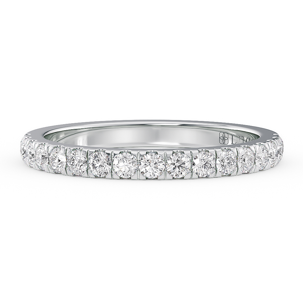 Corse Half Eternity Pavé Diamond Band