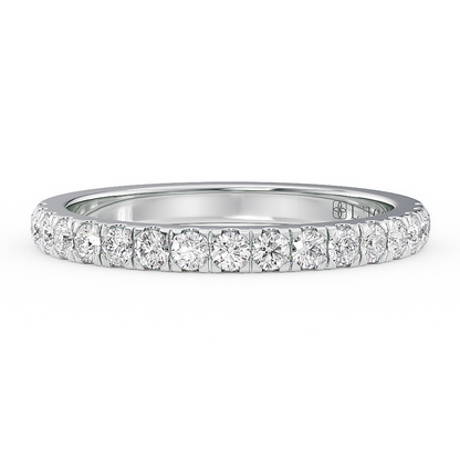 Corse Half Eternity Pavé Diamond Band