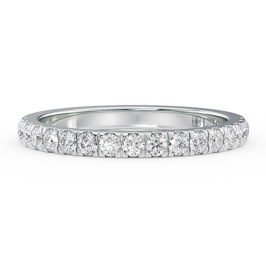 Corse Half Eternity Pavé Diamond Band
