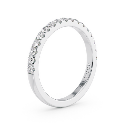 Corse Half Eternity Pavé Diamond Band