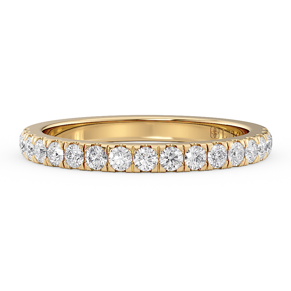 Corse Half Eternity Pavé Diamond Band