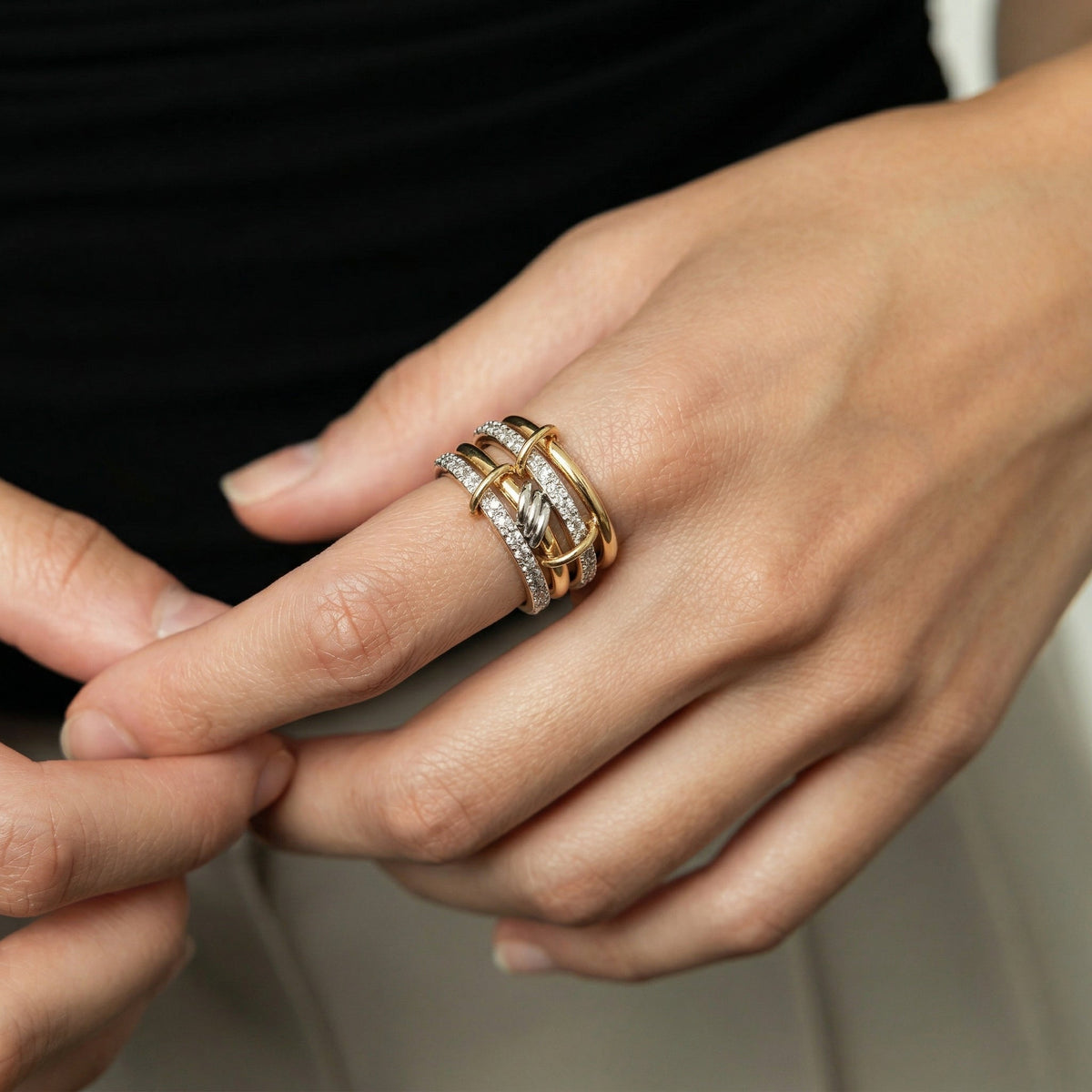 Patience Stacking Ring