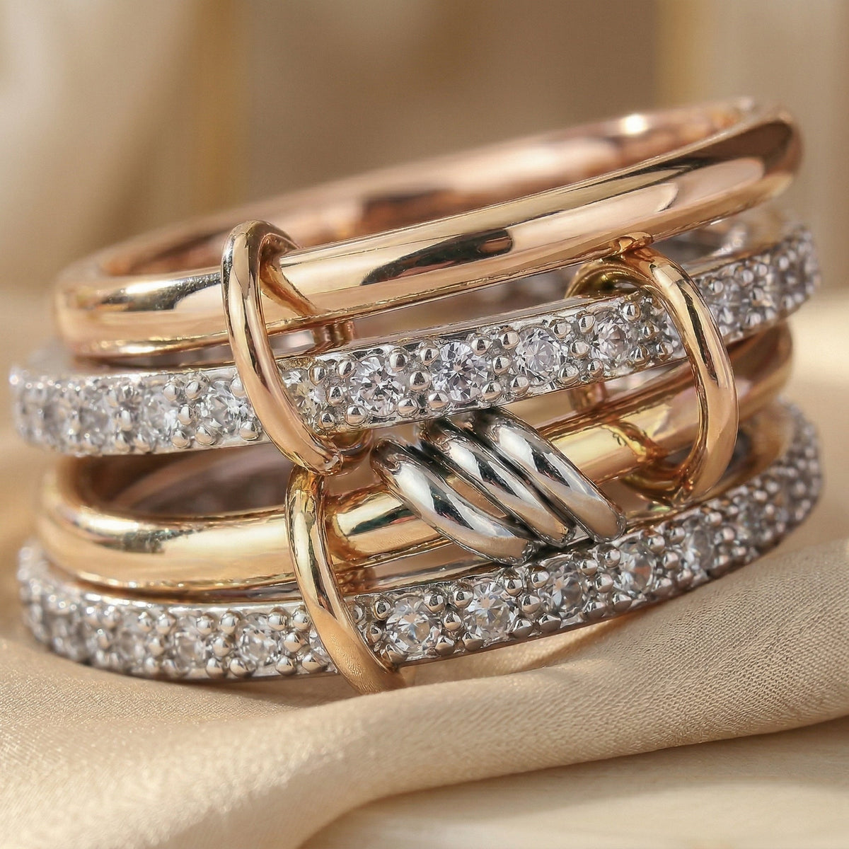 Patience Stacking Ring