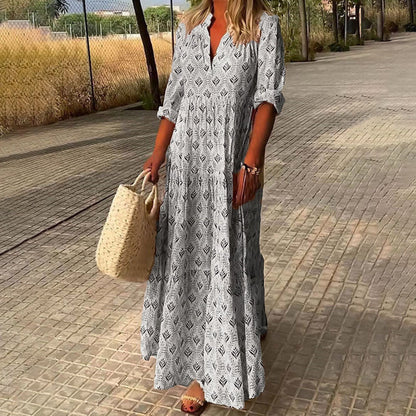 Yvonne - Boho Maxi Dress