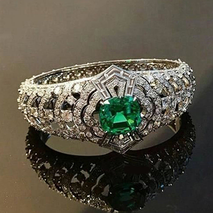 Art Deco Emerald Ring