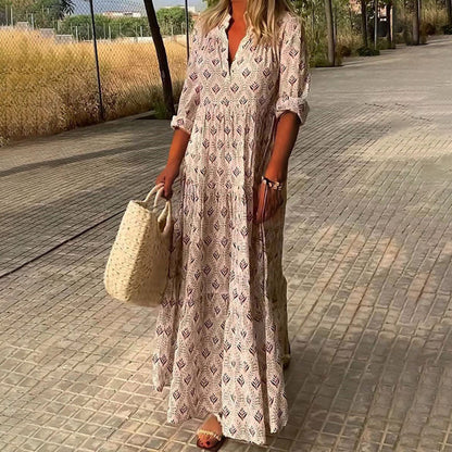Yvonne - Boho Maxi Dress