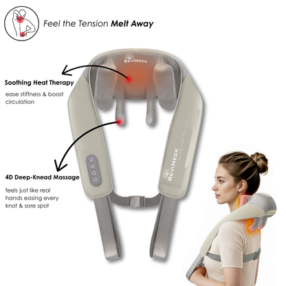 ReviNeck - Deep Tissue Neck & Shoulder Massager