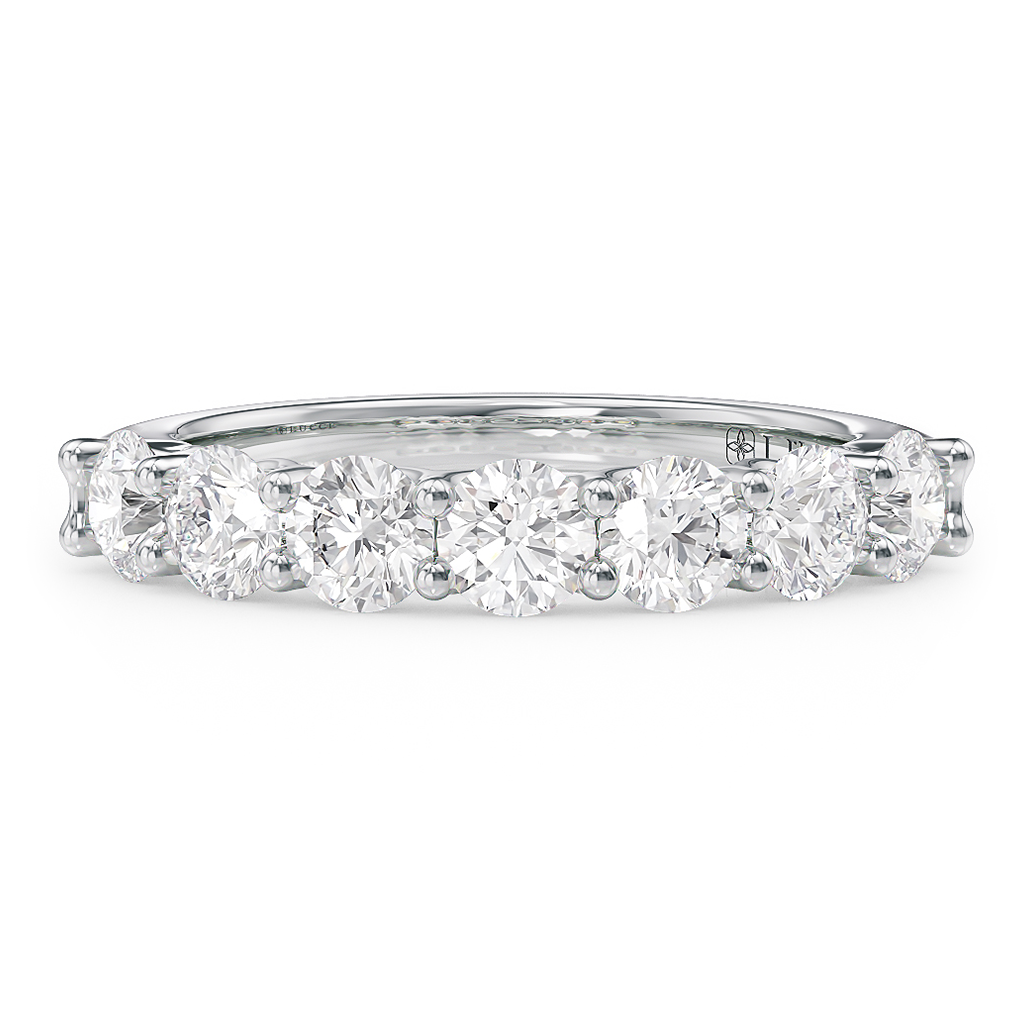 Rivera 7-Stone Trellis Diamond Band