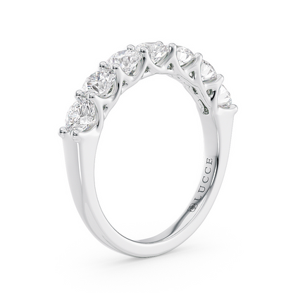 Rivera 7-Stone Trellis Diamond Band