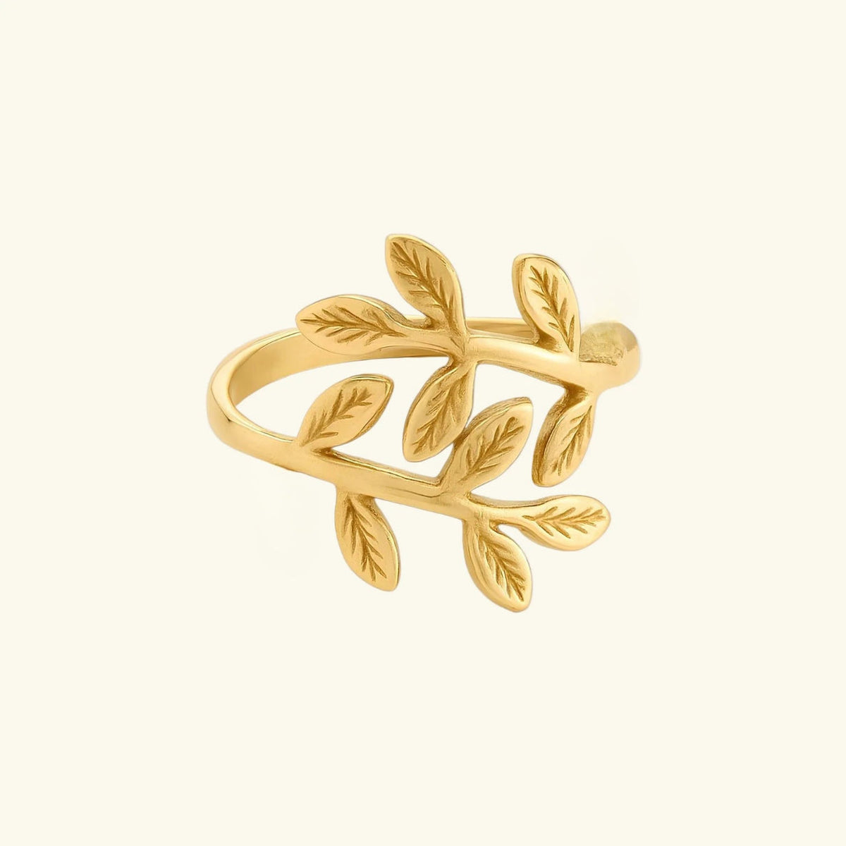 Olive Leaf Wrap Ring