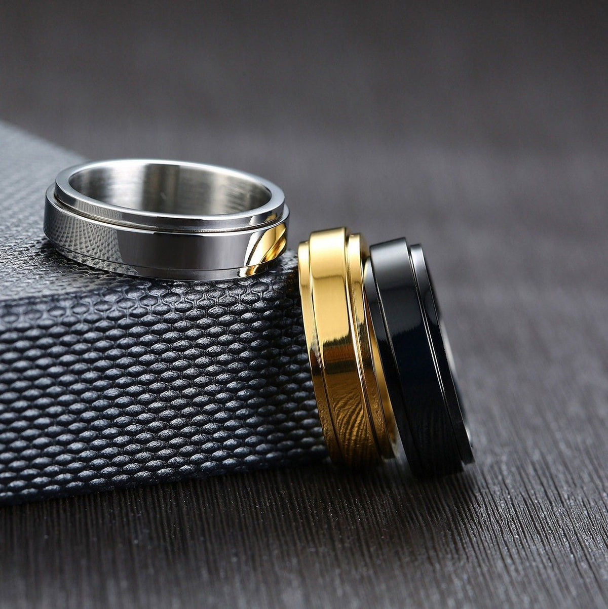 6mm Fidget Spinner Band Ring