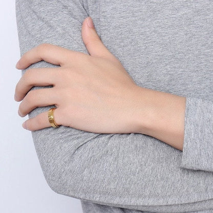 6mm Fidget Spinner Band Ring