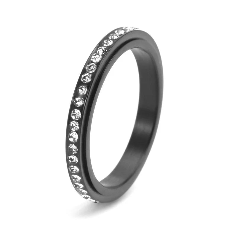 Sarahs Slim Fidget Spinning Ring