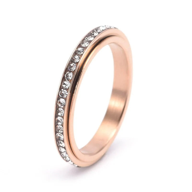 Sarahs Slim Fidget Spinning Ring