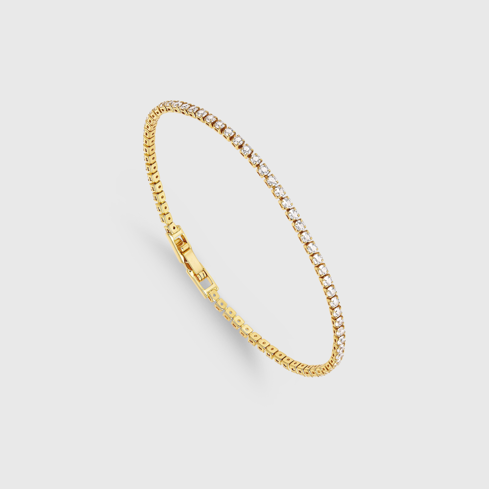 Sparkling Tennis Style Bracelet