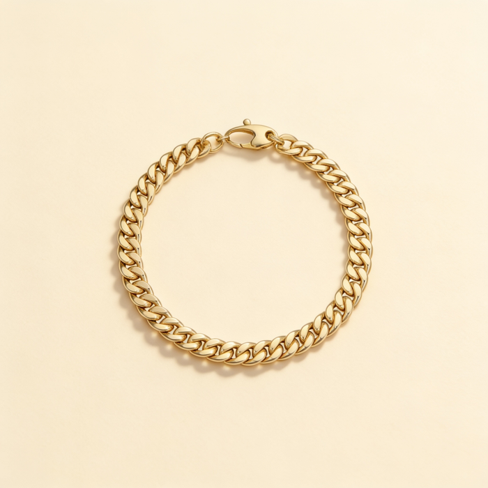 Classic Gold Cuban Bracelet