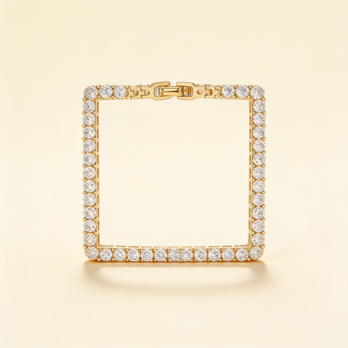 Gold Tennis Bracelet