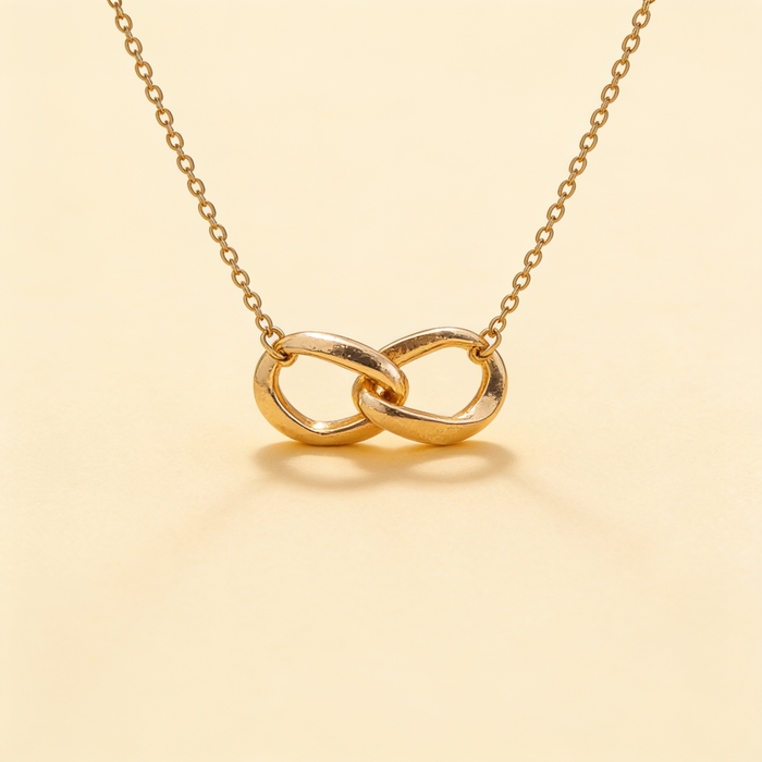 Bold Textured Gold Chain Choker
