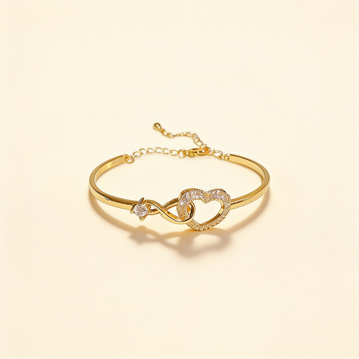 Infinity Heart Bracelet