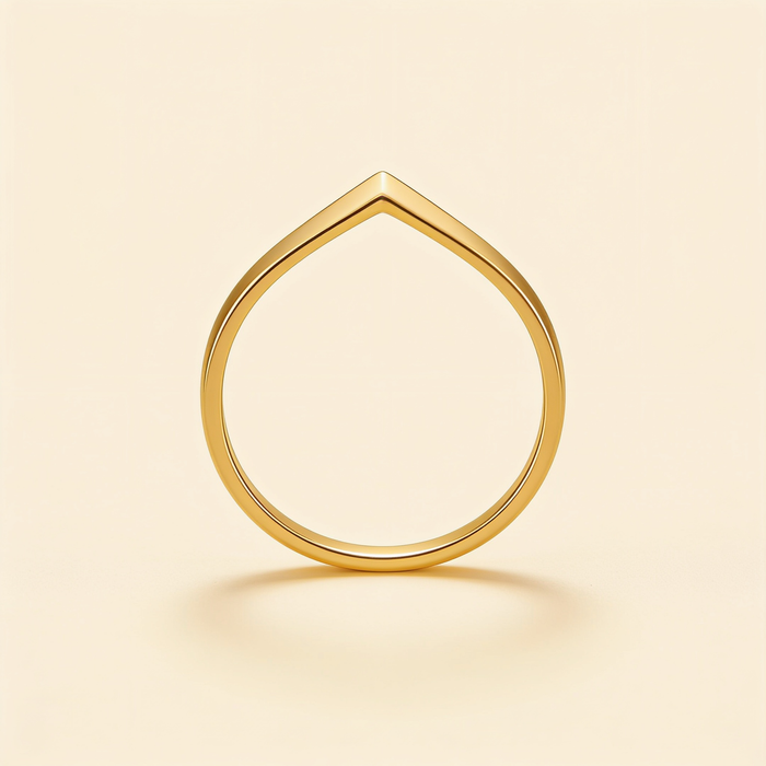 Modern Wave Ring
