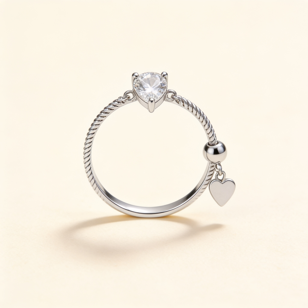 Colorful Rhinestone Open Ring