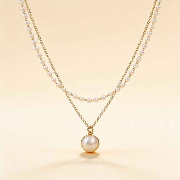 Lustrous Pearl Necklace