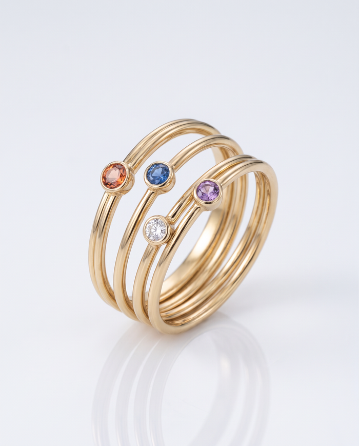 Mémoire Birthstone Ring