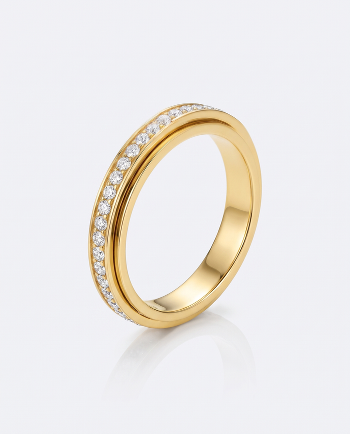 Sarahs Slim Fidget Spinning Ring
