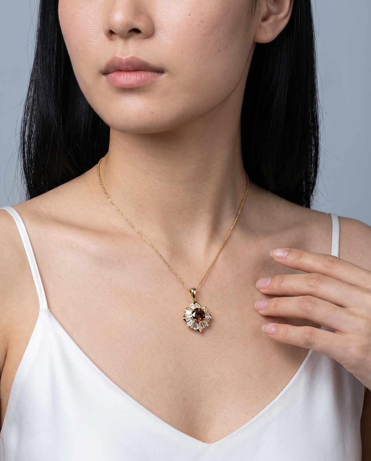 Kavella Solcrimson Necklace