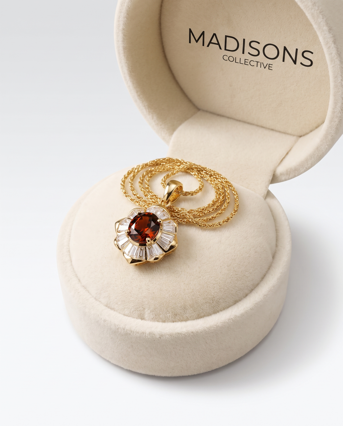 Kavella Solcrimson Necklace