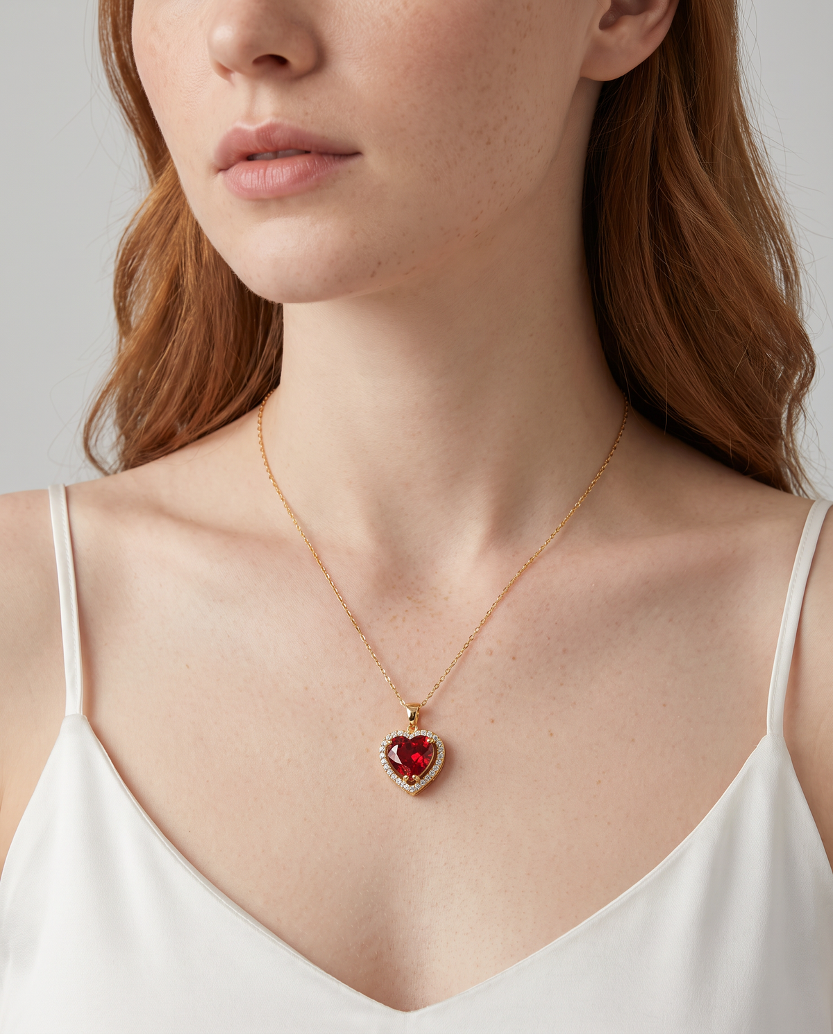 Elegant Gold Pendant Necklace