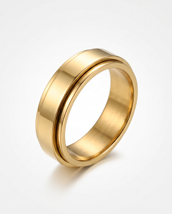 6mm Fidget Spinner Band Ring