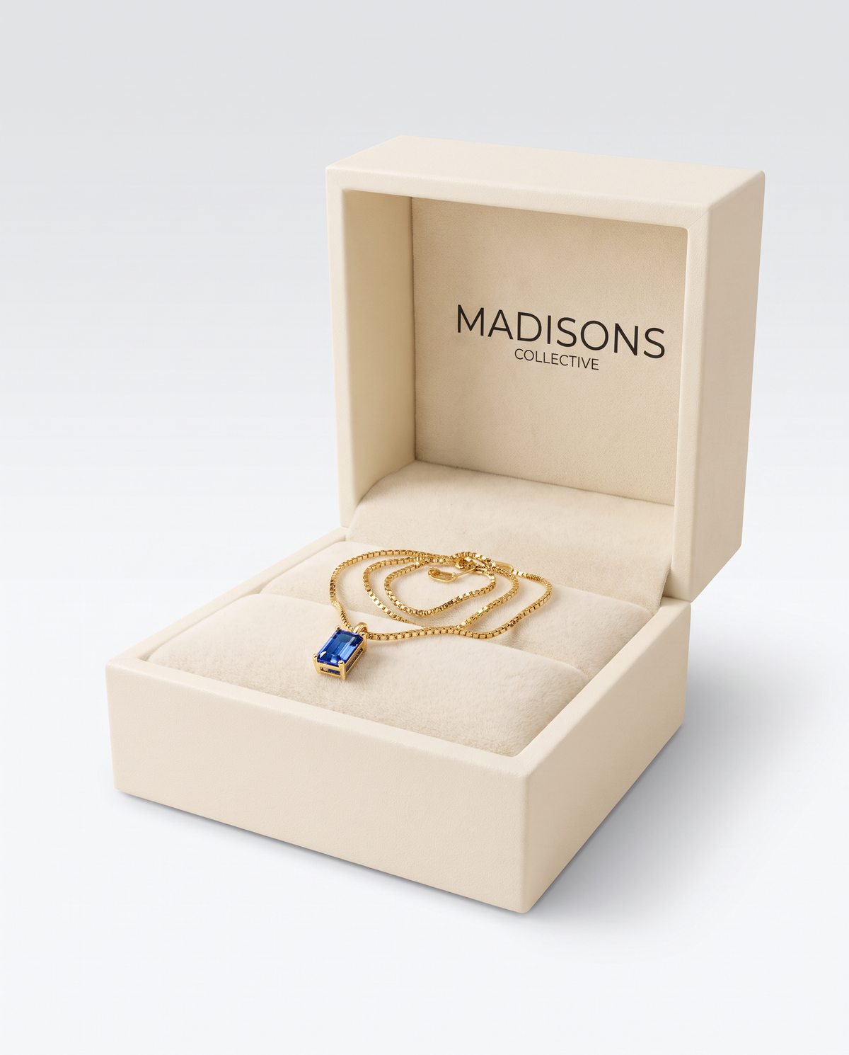 Elegant Sapphire Minimalist Necklace