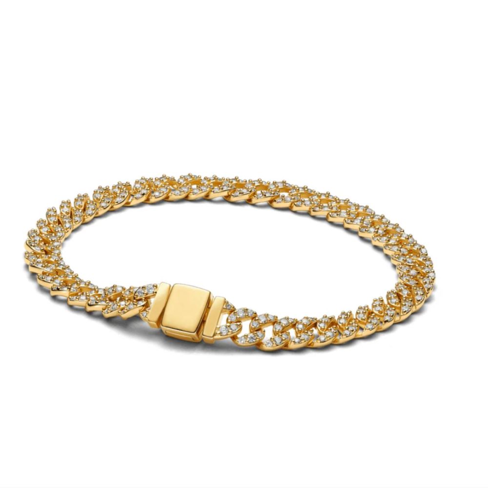 Pavé Cuban Bracelet