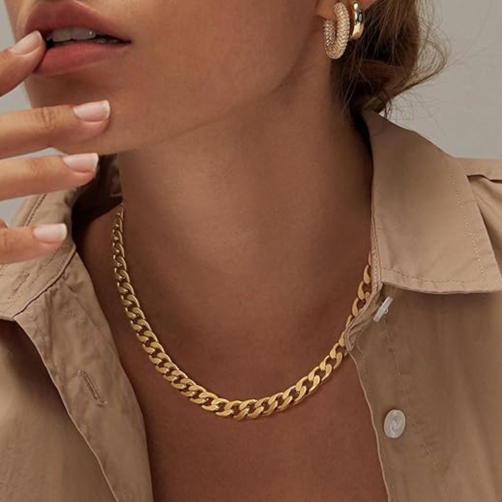 Classic Curb Chain Necklace